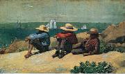 Winslow Homer, On the Beach, 1875